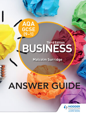 cover image of AQA GCSE (9-1) Business Answer Guide